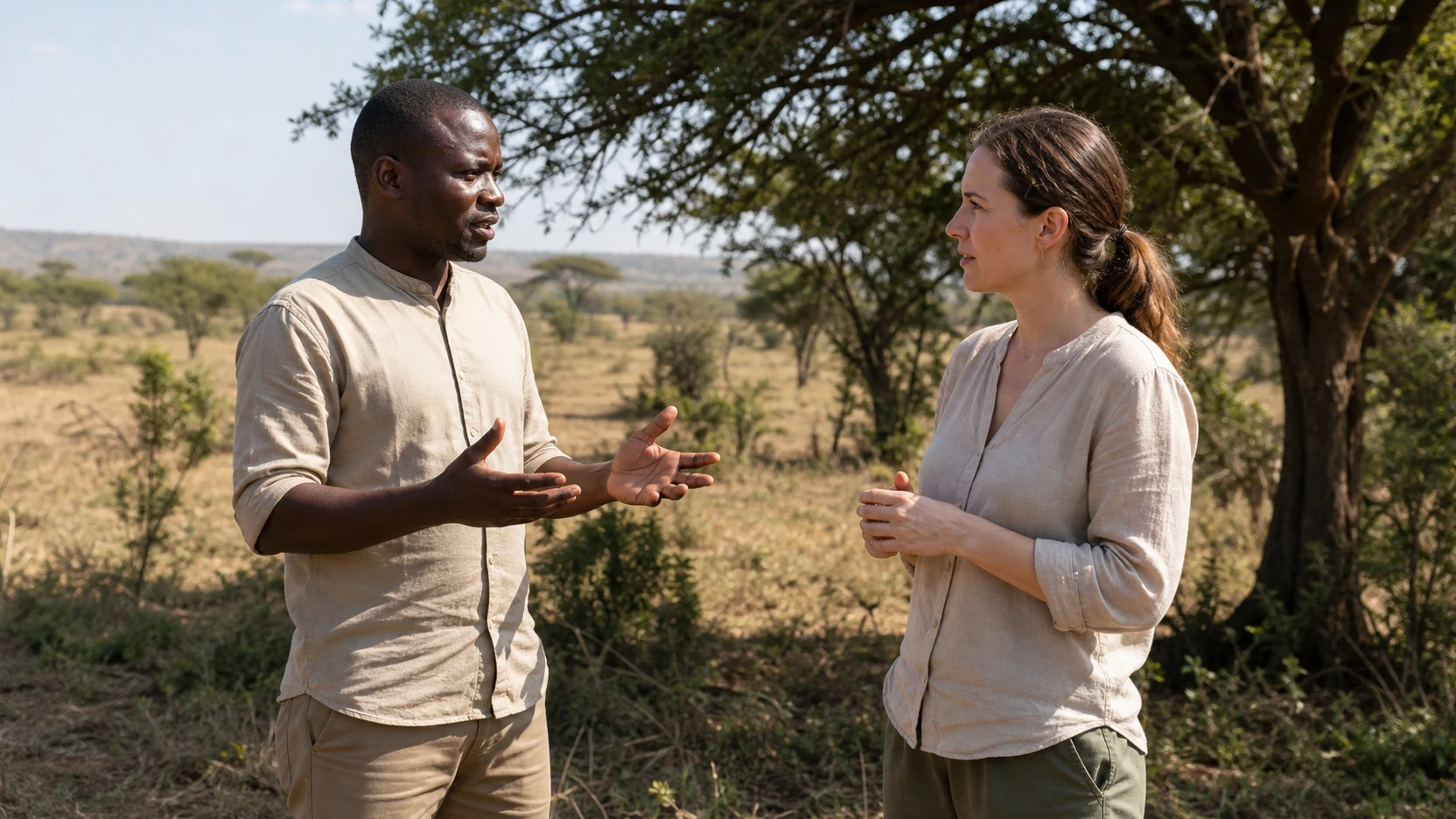 Reisfotografie bij gezond en veilig op reis door afrika — scène 3